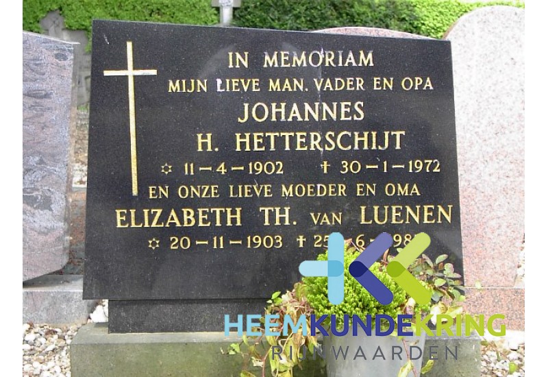 Grafstenen kerkhof Herwen Coll. HKR H. Hetterschijt en E.Th. van Luenen(245)